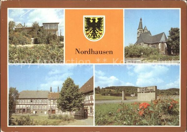 Nordhausen Thueringen HO Gaststätte Stadtterrasse Blasiikirch