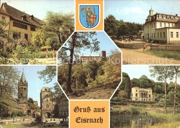 Eisenach Thueringen Bachhaus Hotel Wartbung Nikolaikirche T