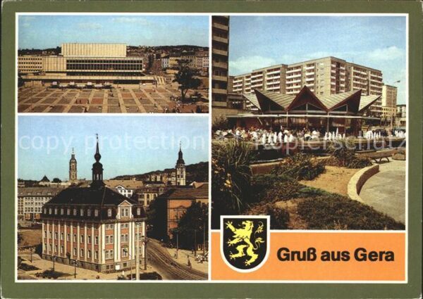 Gera Kulturpalast Museum Cafe Rendezvous Wap