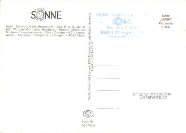 Wuergau Hotel Pension Sonne – Bild 2