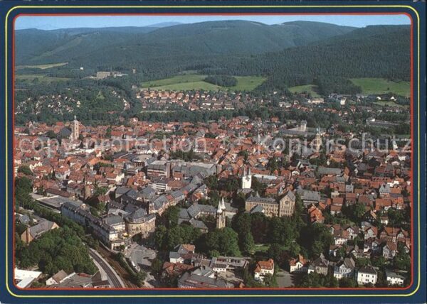 Goslar 1000jährige Fachwerkstadt Fliegeraufnah