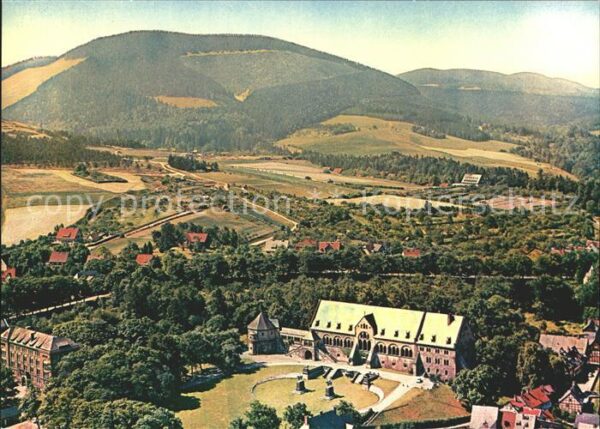 Goslar Kaiserpfalz Fliegeraufnahme