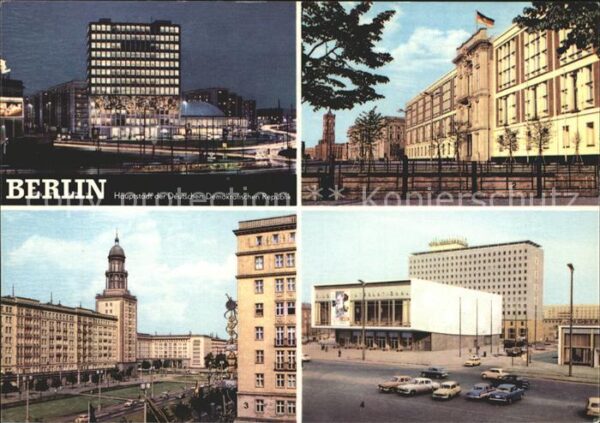 Berlin Alexanderplatz Haus des Lehrers Sitz de