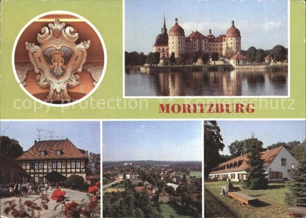 Moritzburg Sachsen Barockmuseum Schloss Wappen Adams Gutsh