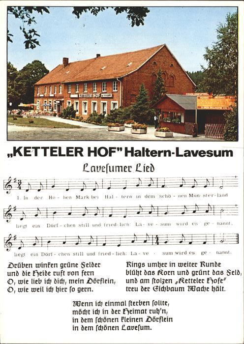 Lavesum Wildpark Restaurant Ketteler Hof Lavesu