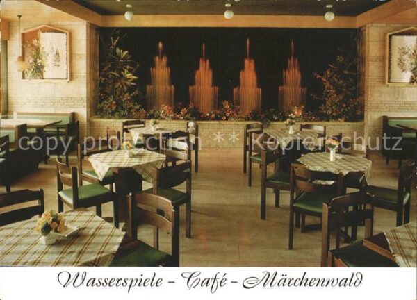Sambachshof Wasserspiele Cafe Hassberg Märchenwald
