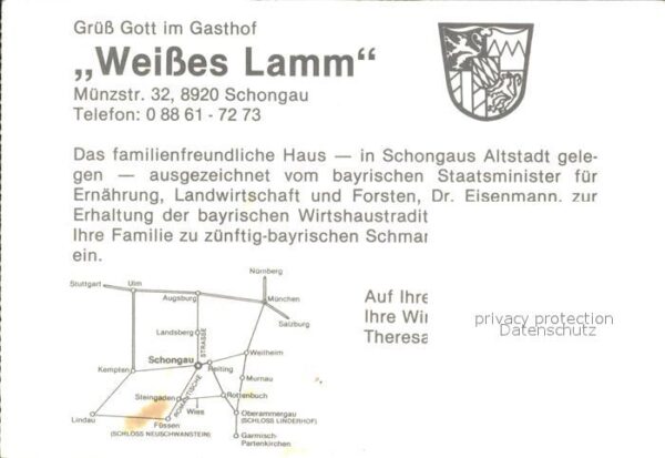 Schongau Gasthaus Weisses Lamm – Bild 2