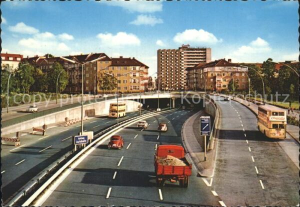 Halensee Berlin Stadtautobahn Tunnel