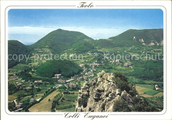 Colli Euganei Parco Regionale Rocca Pendice verso Teo
