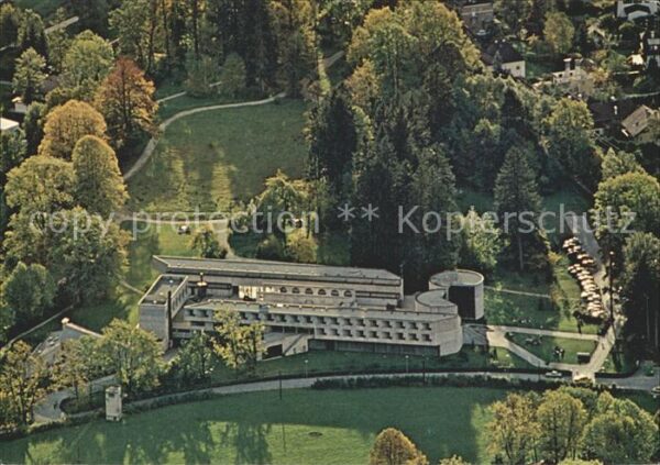 Salzburg Oesterreich St Virgil Bildungshaus Fliegeraufnahme