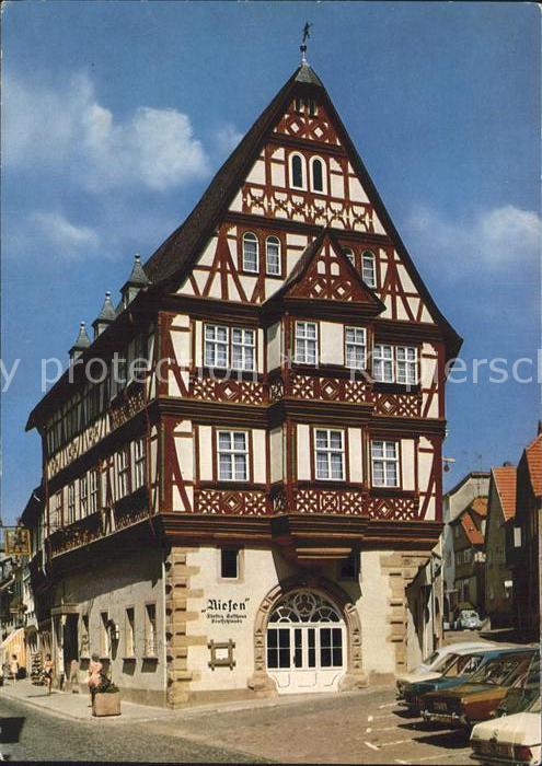 Miltenberg Main Hotel Riesen Ältestes Gasthaus Deutschl
