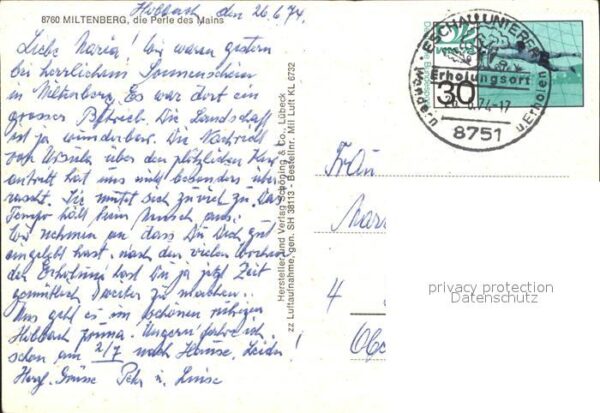 Miltenberg Main Panorama Die Perles des Mains Fliegerau – Bild 2