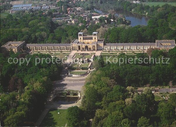 Berlin Schloss Sanssouci Orangerie Fliegeraufn