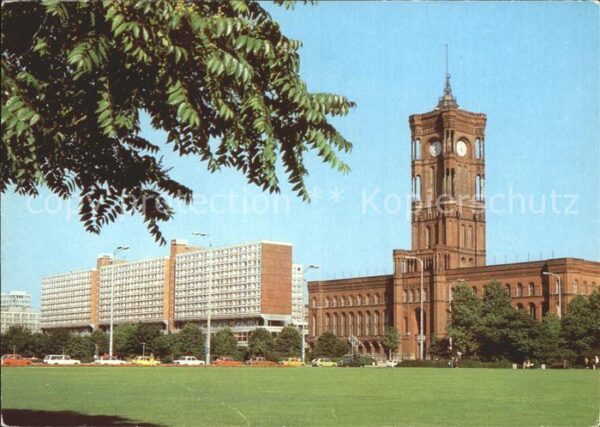 Berlin Rathaus Hauptstadt der DDR
