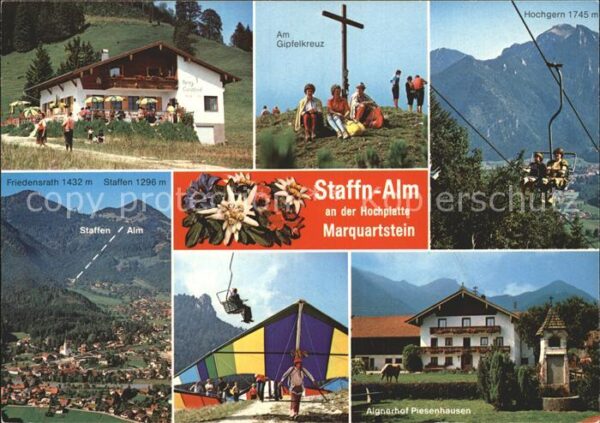Marquartstein Berggasthof Staffn Alm an der Hochplatt