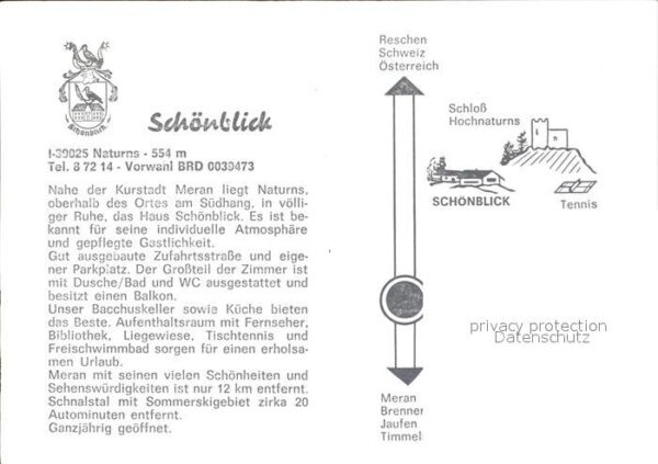 Naturns Haus Schönblick Restaurant Bachuskeller – Bild 2