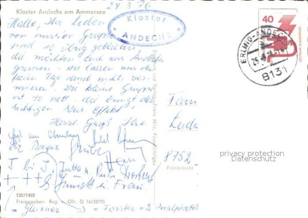 Andechs Kloster Alpenkette Fliegeraufnahme – Bild 2