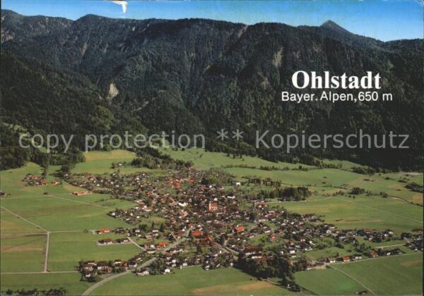 Ohlstadt Erholungsort am Fusse des Heimgartens B
