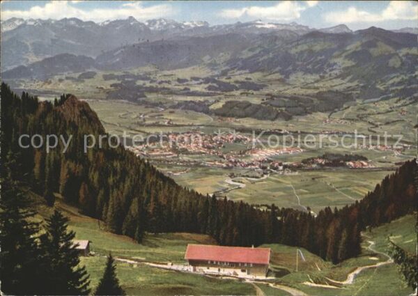 Sonthofen Oberallgaeu Grüntenhaus Allgäuer Alpen Walsertaler