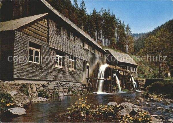 St Maergen Drei Stegen Mühle im Hexenloch Wasserra