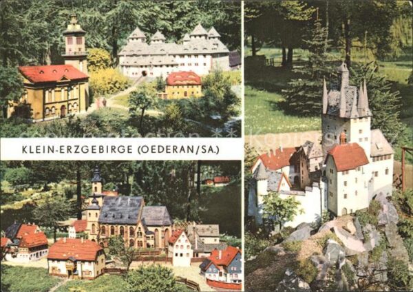 Oederan Klein Erzgebirge Schloss Kirche Augustu