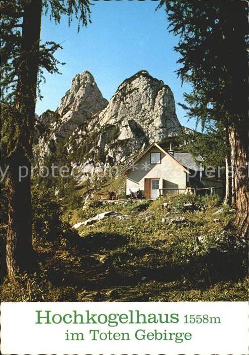 Ebensee Oberoesterreich Hochkogelhaus im Toten Gebirge