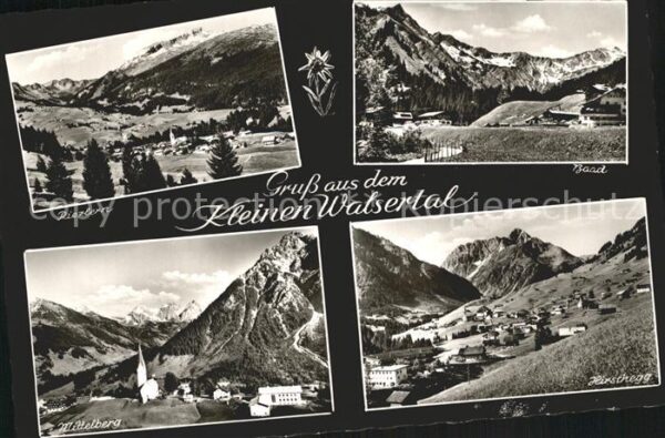 Mittelberg Kleinwalsertal Baad Riezlern Hirschegg