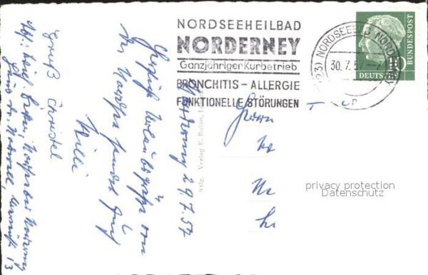 Norderney Nordseebad Strand Leuchtturm Anlegestelle Dampfer – Bild 2