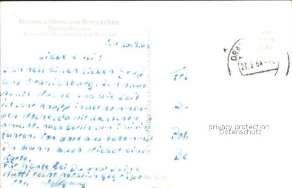 Sachsenhausen Oranienburg Nationale Mahn- und Gedenkstätte – Bild 2