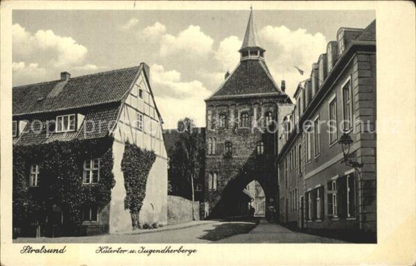 Stralsund Mecklenburg Vorpommern Kütertor Jugendherberge