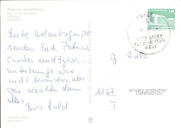 Thale Harz Personenschwebebahn – Bild 2
