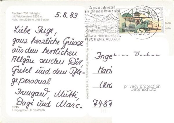 Fischen Allgaeu Fliegeraufnahme – Bild 2