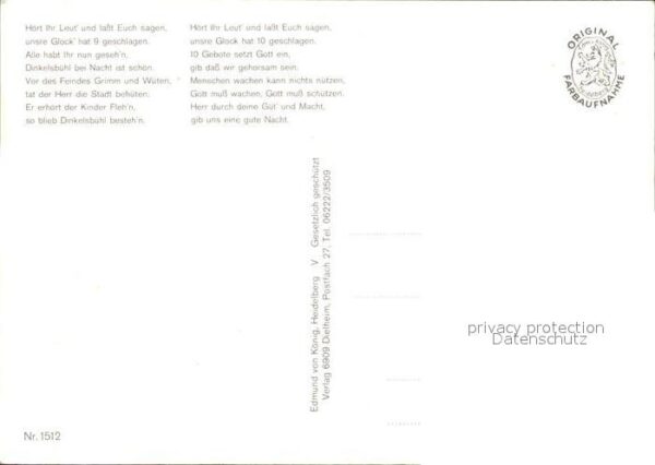 Dinkelsbuehl Nachtwächter – Bild 2