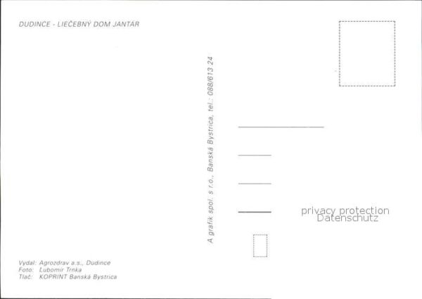 Dudince Liecebny Dom Jantar – Bild 2