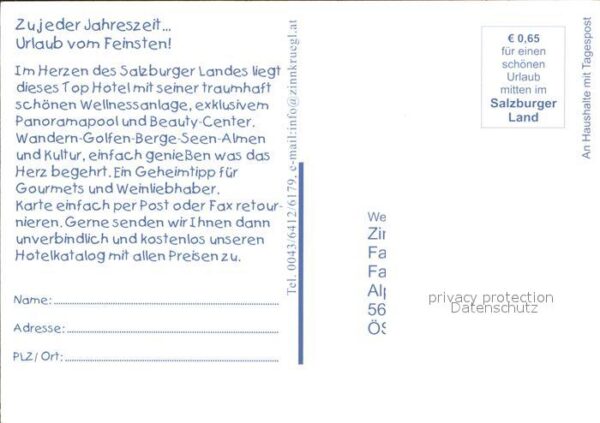 Sankt Johann Pongau Wellness- Gourmet und Relax Hotel Zinnk – Bild 2