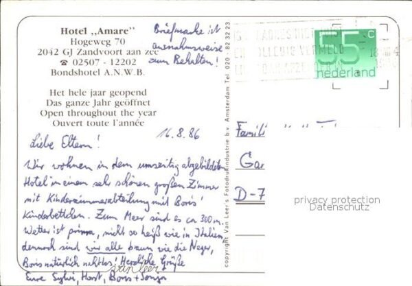 Zandvoort Holland Hotel Amare – Bild 2