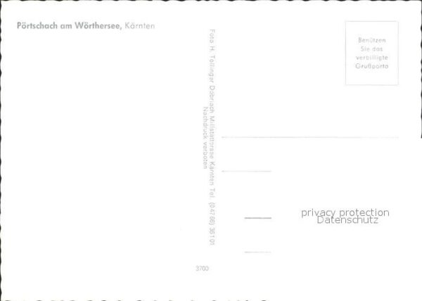 Poertschach Woerthersee Fliegeraufnahme – Bild 2