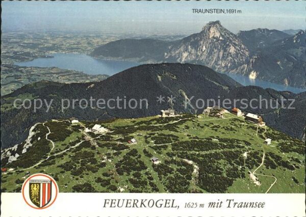 Ebensee Oberoesterreich Feuerkogel Traunstein