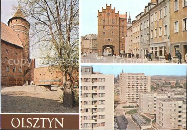 Olsztyn Allenstein Neubaugebiet Stadttor Burg