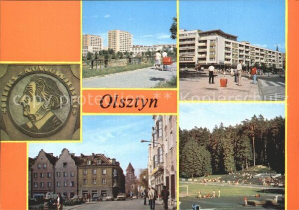 Olsztyn Allenstein Neubaugebiet Sportplatz Stadttor
