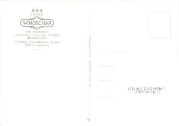 Bruneck Hotel Windschar – Bild 2