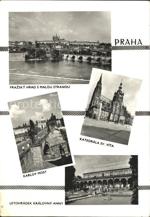 Praha Prahy Prague Karlüv Most Katedràla Sv. Vita