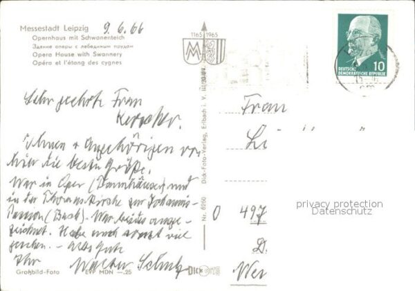 Leipzig Opernhaus Schwanenteich – Bild 2