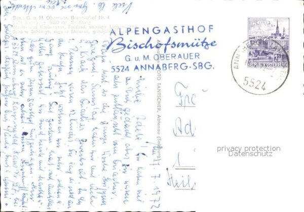 Annaberg Niederoesterreich Alpengasthof Bischofsmütze – Bild 2