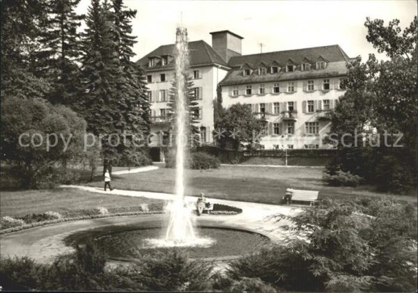 Bad Brambach Sanatorium Joliot-Curie-Haus