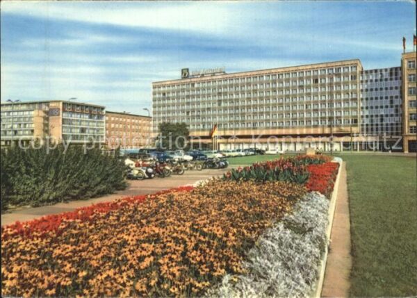 Leipzig Karl- Marx- Platz Post Hotel Deutschlan