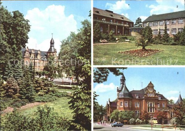 Bad Schmiedeberg Kurpark Eisenmoorbad Kurhaus