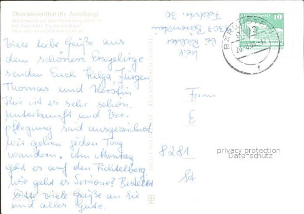 Oberwiesenthal Erzgebirge Wetterwarte Fichtelberg Aussichtsturm – Bild 2