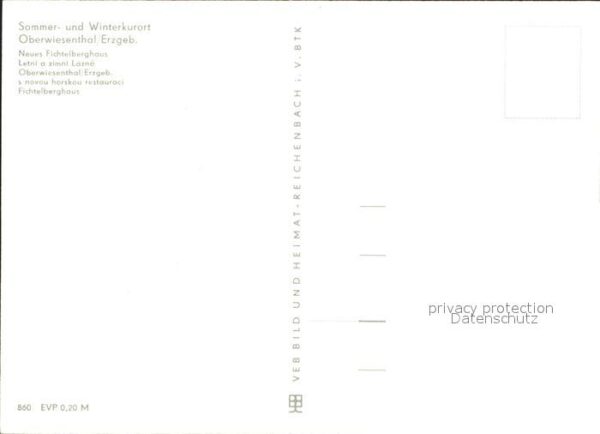 Oberwiesenthal Erzgebirge Fichtelberghaus – Bild 2