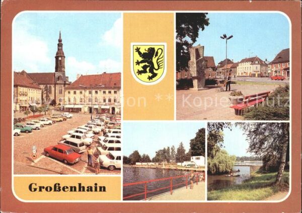 Grossenhain Sachsen Karl- Marx- Platz Leninplatz Monument F
